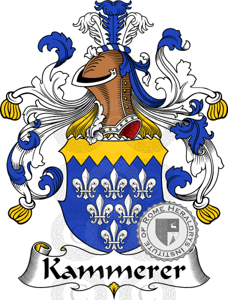 Coat of arms of family Kammerer