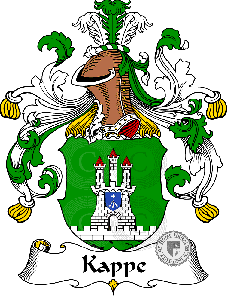 Wappen der Familie Kappe