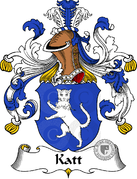Coat of arms of family Katt