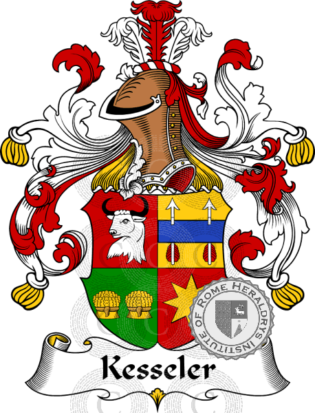 Coat of arms of family Kesseler