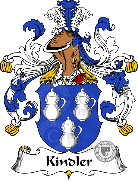 Coat of arms of family Kindler