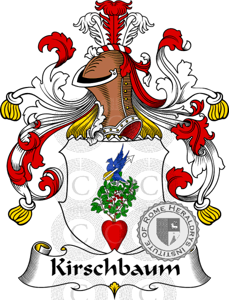 Coat of arms of family Kirschbaum