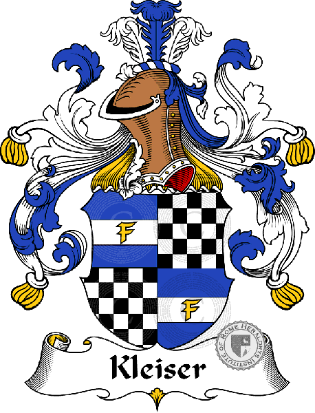 Coat of arms of family Kleiser
