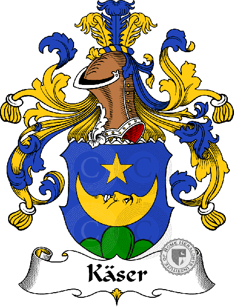 Coat of arms of family Käser