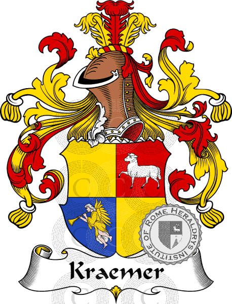 Coat of arms of family Kraemer