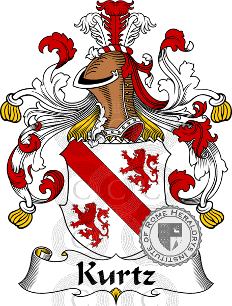 Coat of arms of family Kurtz