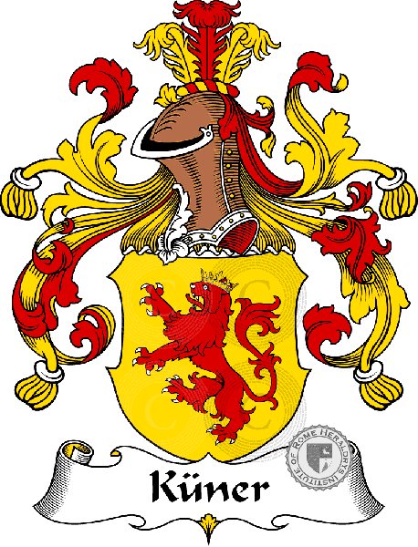 Coat of arms of family Küner