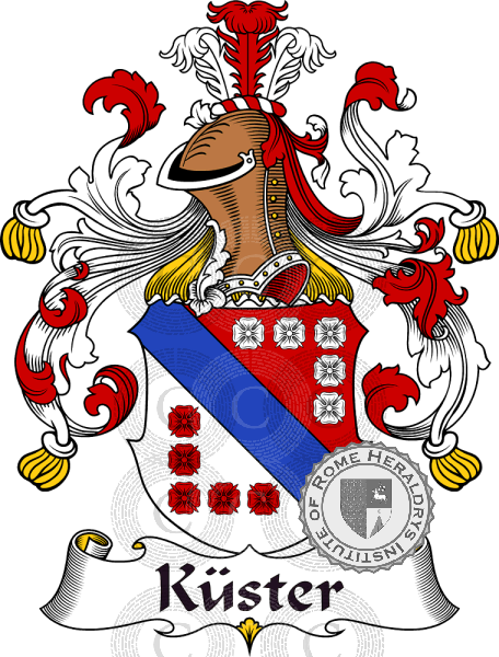 Coat of arms of family Küster