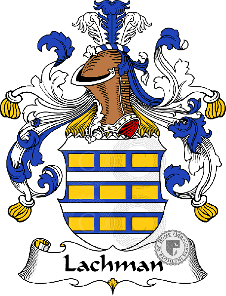 Coat of arms of family Lachman