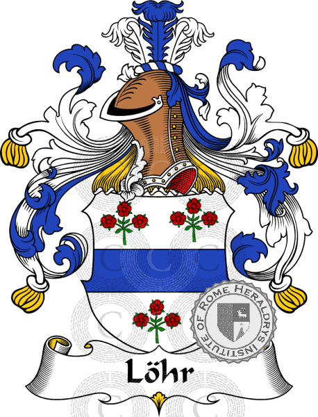 Escudo de la familia Löhr