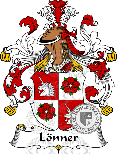 Coat of arms of family Lönner