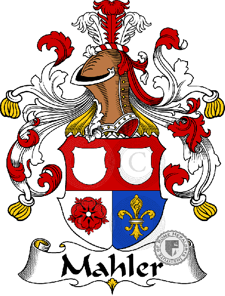 Coat of arms of family Mahler
