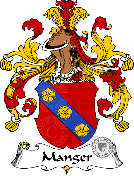 Coat of arms of family Manger