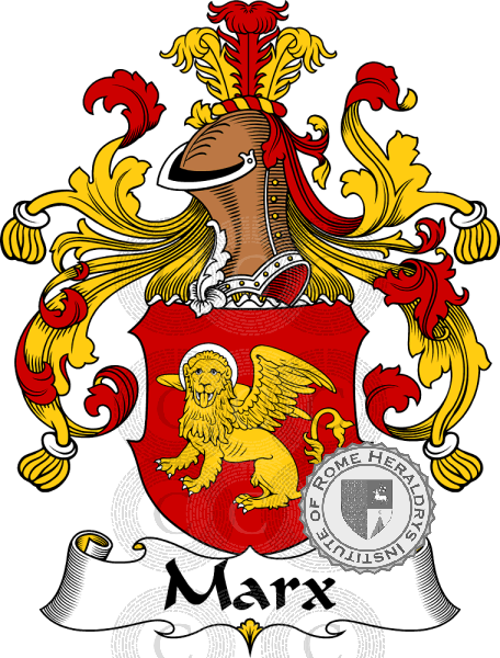 Escudo de la familia Marx