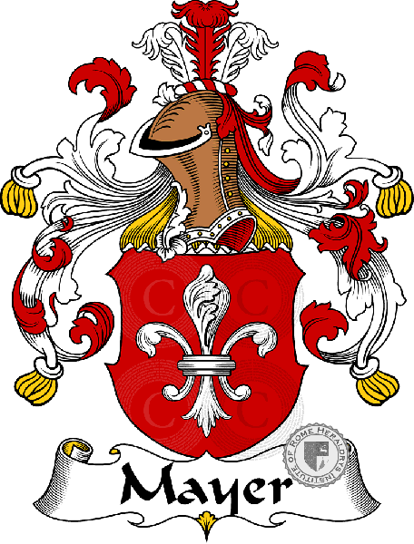 Coat of arms of family Mayer