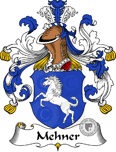 Wappen der Familie Mehner