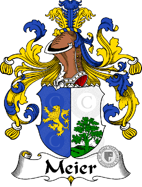 Coat of arms of family Meier