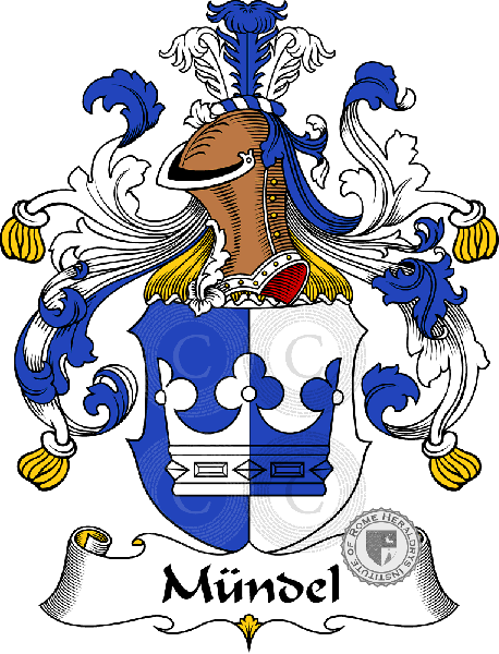 Coat of arms of family Mündel