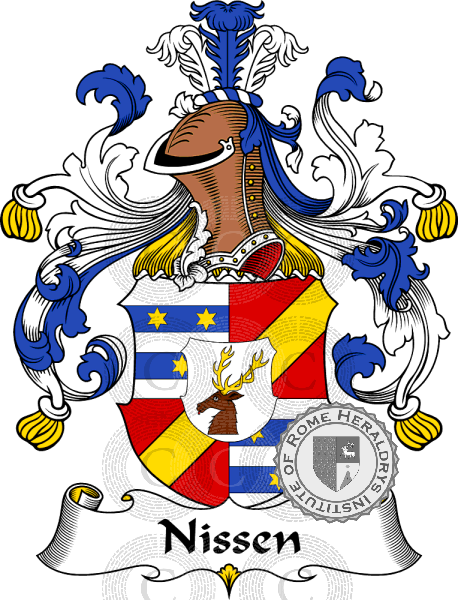 Escudo de la familia Nissen