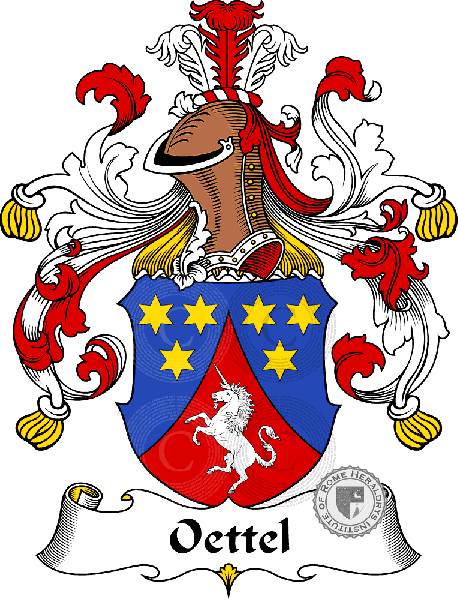 Wappen der Familie Oettel
