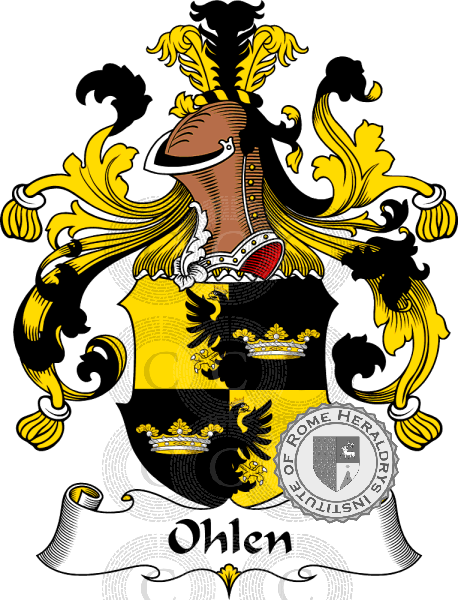 Coat of arms of family Ohlen
