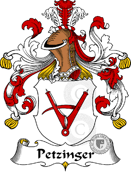 Coat of arms of family Petzinger