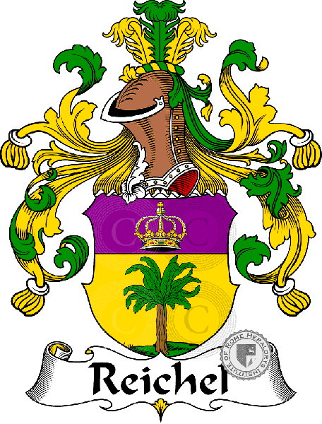 Coat of arms of family Reichel