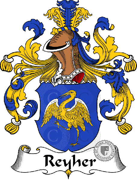 Coat of arms of family Reyher