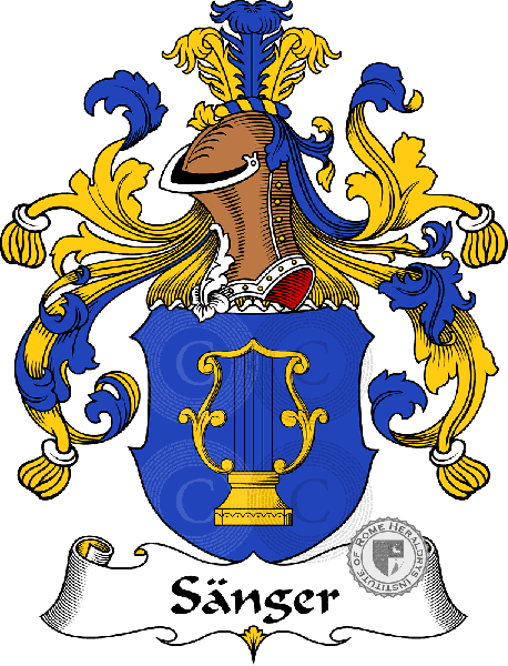 Coat of arms of family Sänger