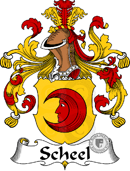 Wappen der Familie Scheel