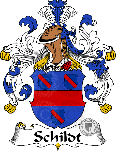 Coat of arms of family Schildt