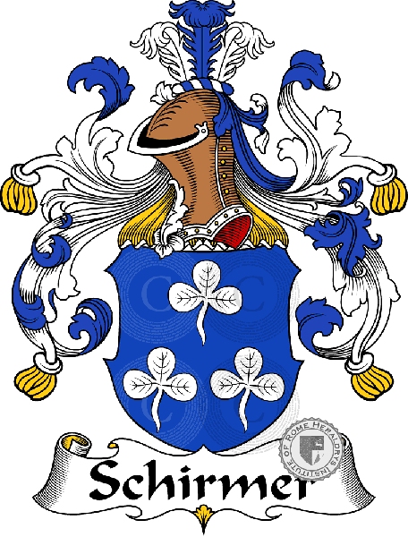 Coat of arms of family Schirmer