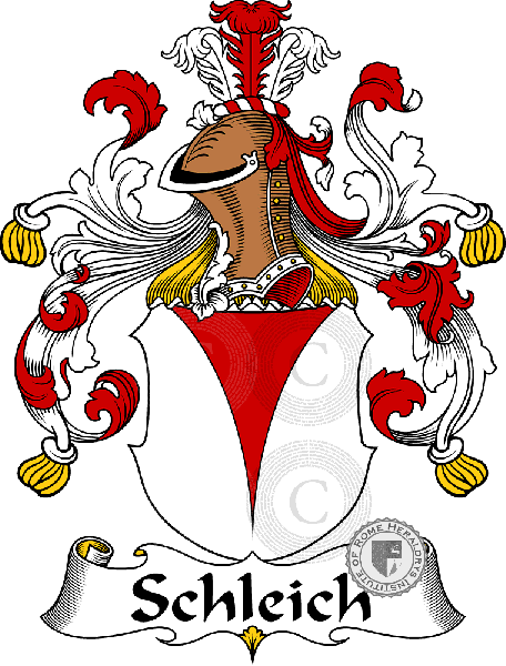 Coat of arms of family Schleich