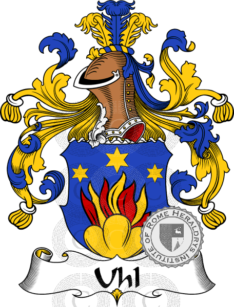 Coat of arms of family Uhl