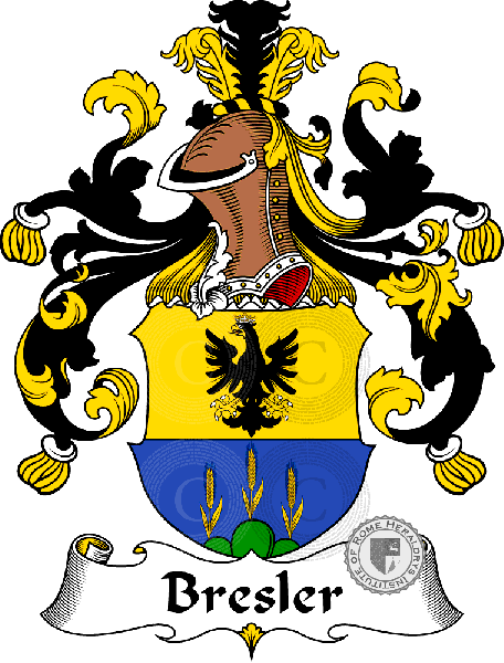 Coat of arms of family Bresler