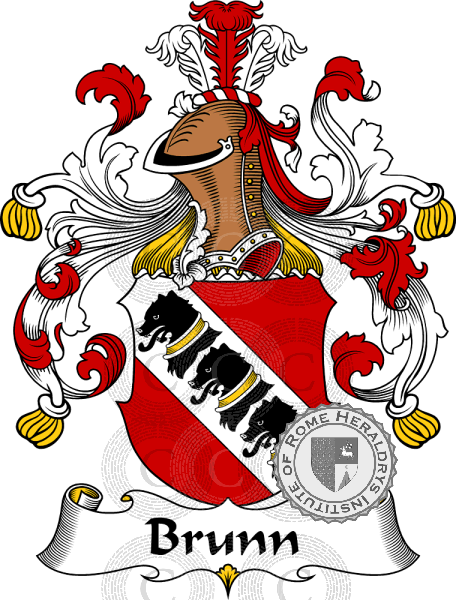 Coat of arms of family Brunn