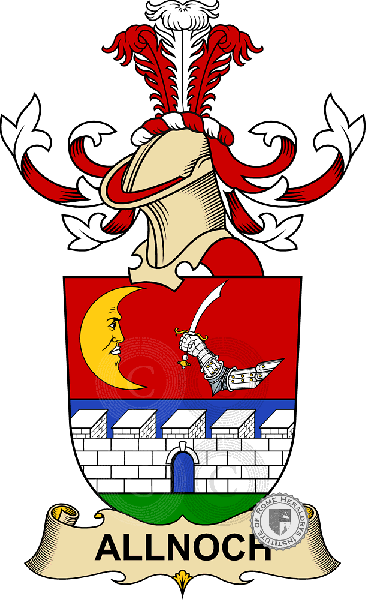 Coat of arms of family Allnoch