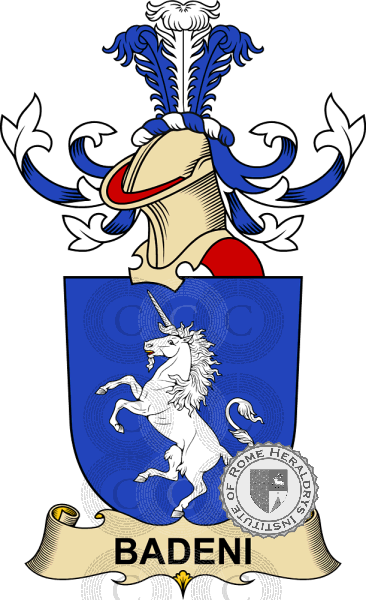 Coat of arms of family Badeni