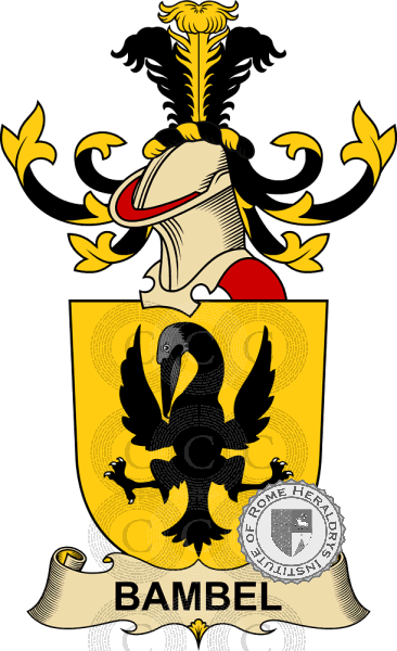 Coat of arms of family Bambel