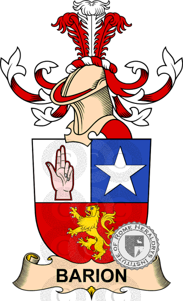 Coat of arms of family Barion