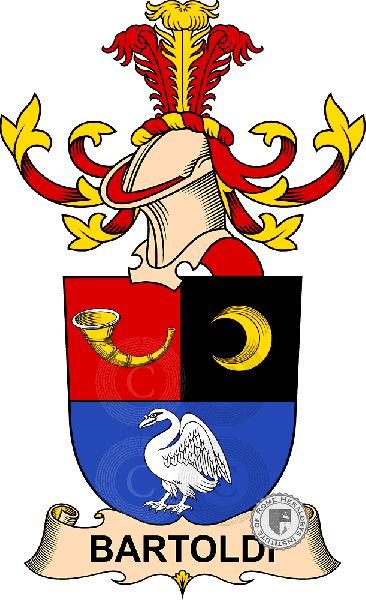 Coat of arms of family Bartoldi