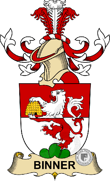Coat of arms of family Binner