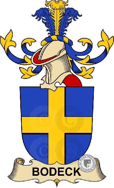 Coat of arms of family Bodeck de Marwitz