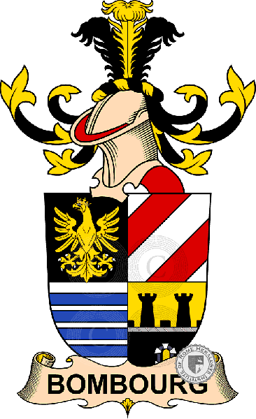 Wappen der Familie Bombourg