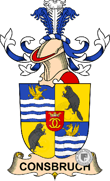 Coat of arms of family Consbruch