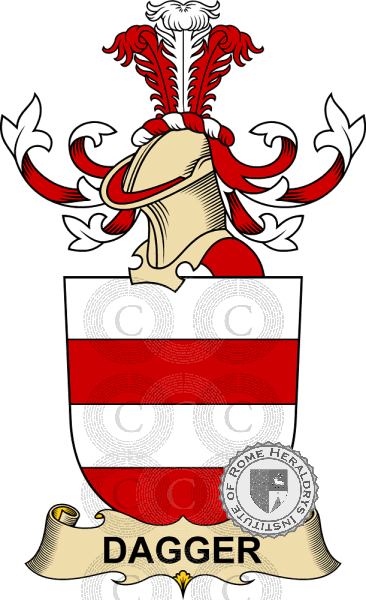 Wappen der Familie Dagger