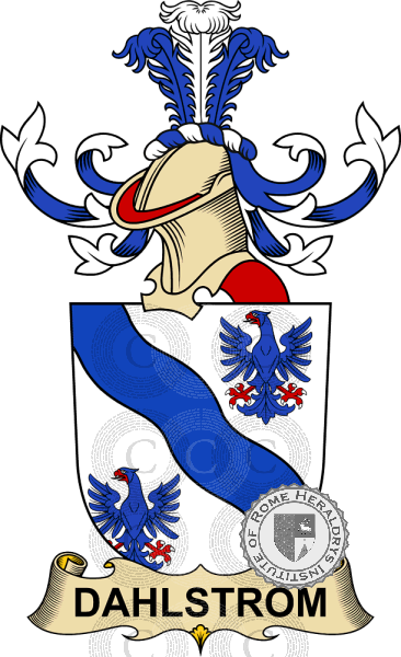 Coat of arms of family Dahlström