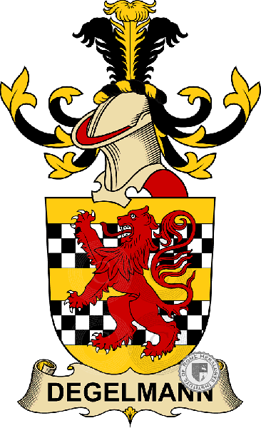 Coat of arms of family Degelmann