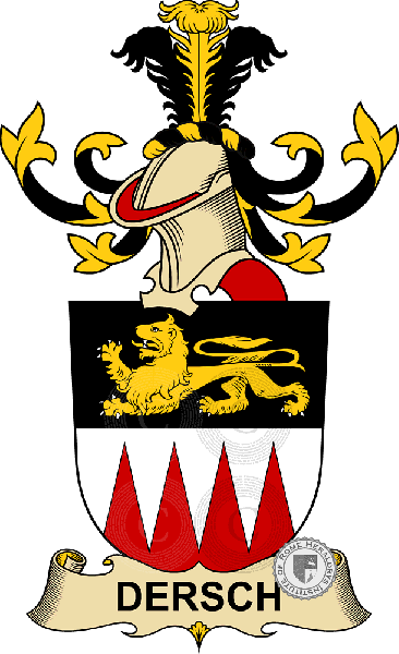 Coat of arms of family Dersch