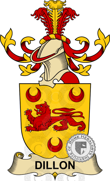 Coat of arms of family Dillon